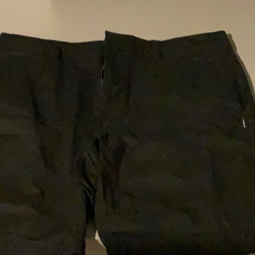 Black dress shorts